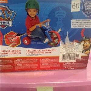Paw Patrol Blue and Red Cruiser Tricycle